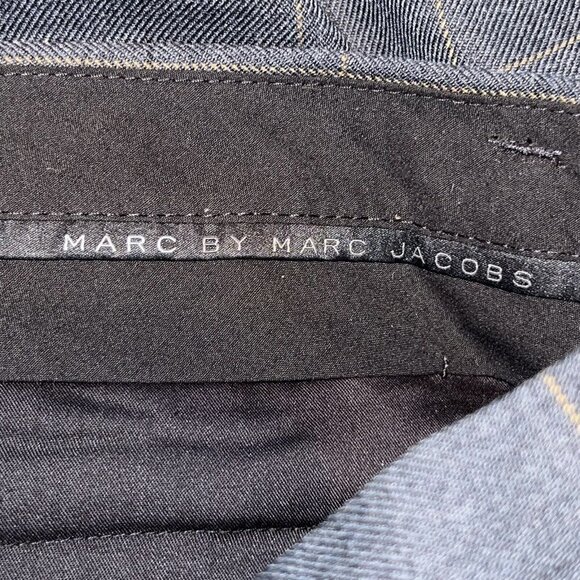 MARC BY MARC JACOBS Martin Fit Low Rise Skinny Wool Blend Dress Pants 32x34 New - Picture 7 of 12